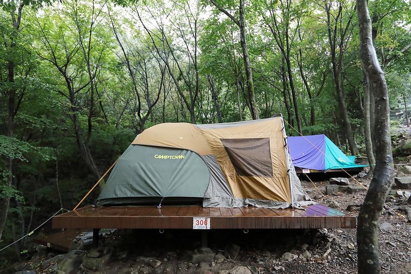 국립운문산자연휴양림 야영장 시설 사진 7