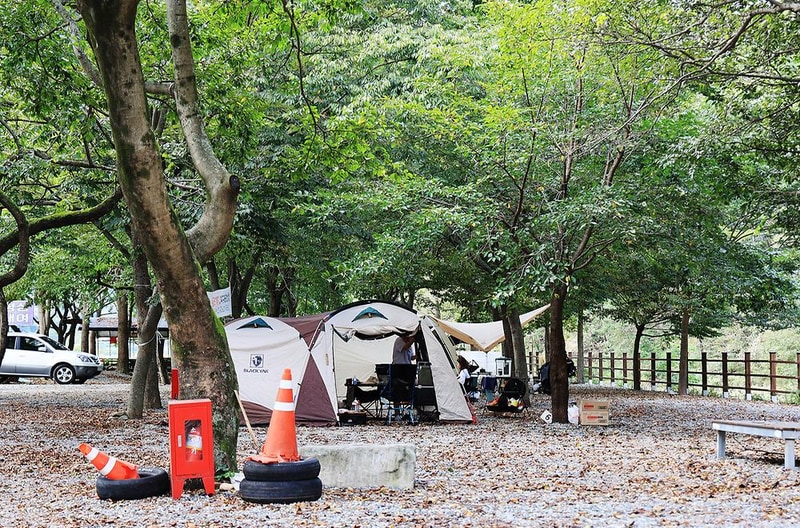 용소유원지 야영장 시설 사진 5