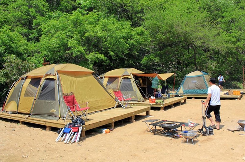 청송 얼음골 야영장 시설 사진 10