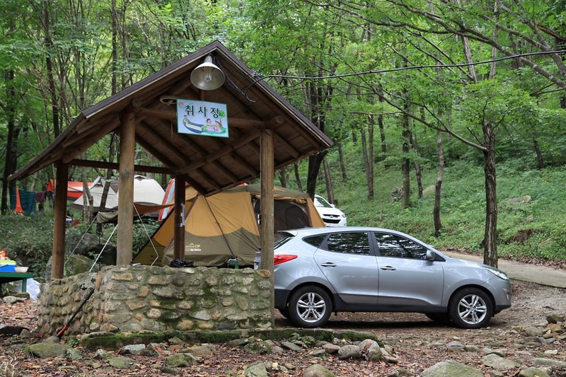 와룡자연휴양림 자동차야영장 시설 사진 15