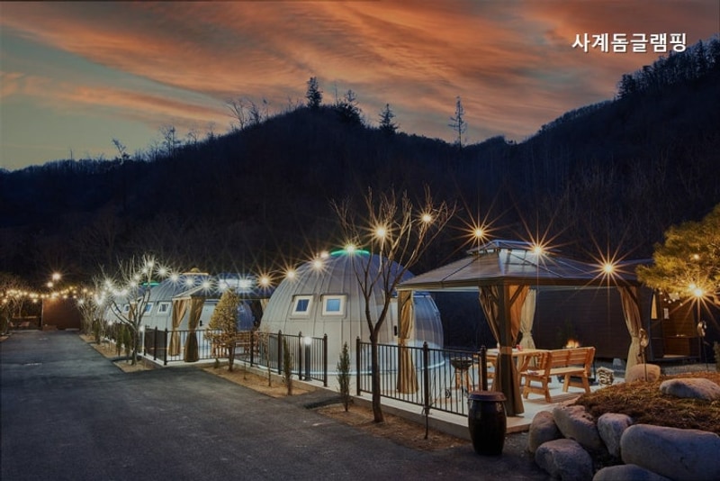 사계돔글램핑 대표 사진