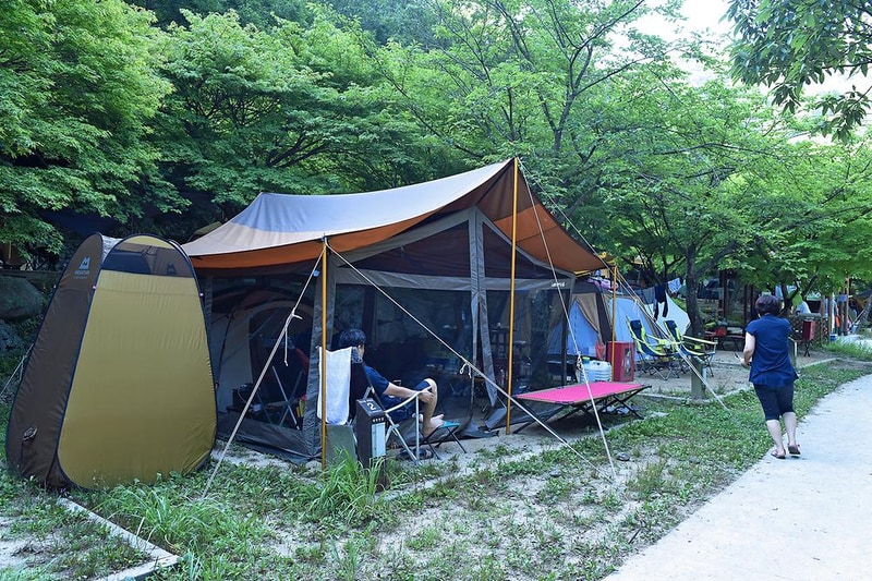 뱀사골야영장 시설 사진 4