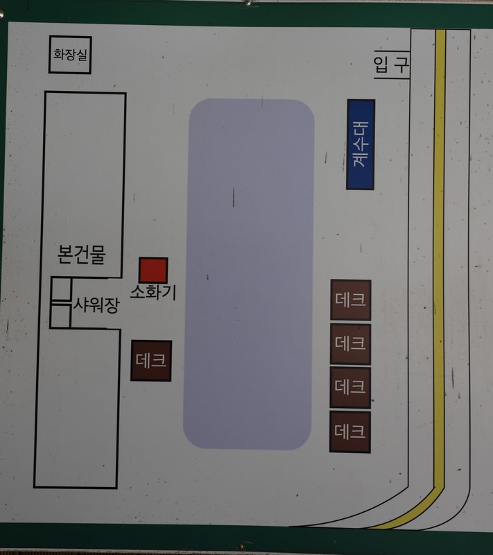 정선골민박캠핑장 배치도 1