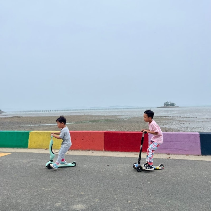 전남 바다캠핑, 신안 천사섬 캠핑장 후기 (아이들 놀 거 많다!)