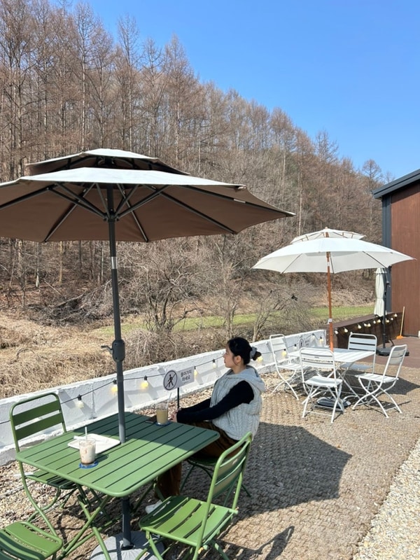 [홍천]오도치 308 카페... 야외좌석카페/오도치캠핑장 근처...