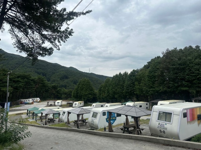 제천카라반 숙박 후기: 제천카라반더그린에서의 완벽한 힐링 체험