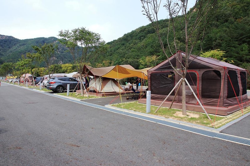 산꽃벚꽃마을 오토캠핑장 시설 사진 3