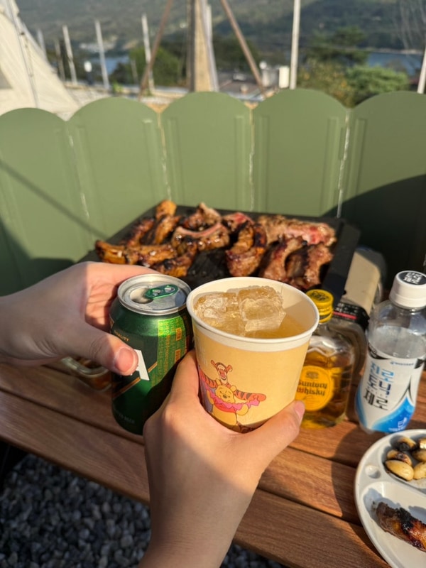 미리 할로윈캠핑 하기 (충주 알프스캠핑장 짧은후기)