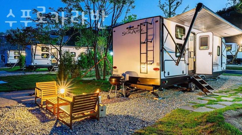 속초숙소 수푸로카라반  속초여행숙소 편리한 위치의 가성비 숙소