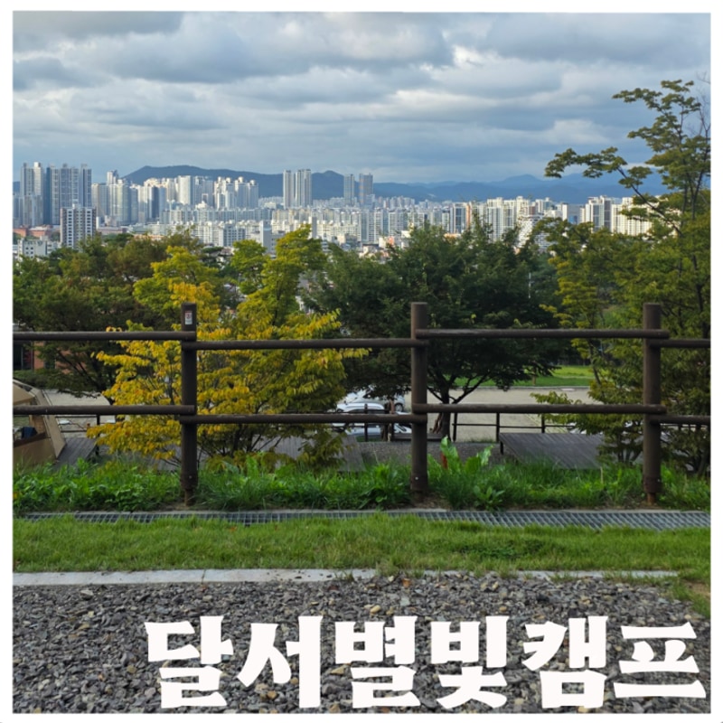 10월 달서별빛캠프 캠핑장 명당 6번 사이트 후기