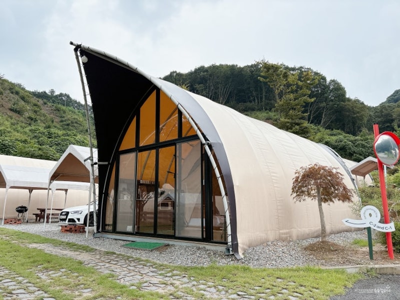 천안 글램핑, 몽키캠핑장 다녀왔어요 (C-1)