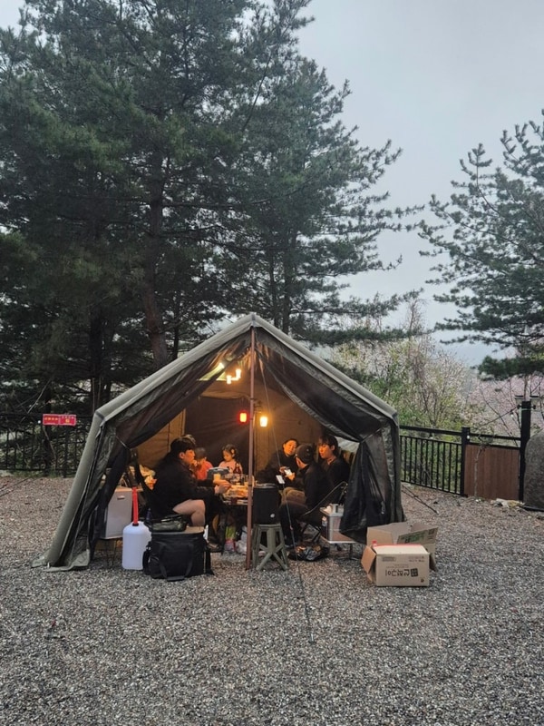 춘천 글램핑장 금옥골숲속작은마을 - 겨울철 배터리 방전 예방...