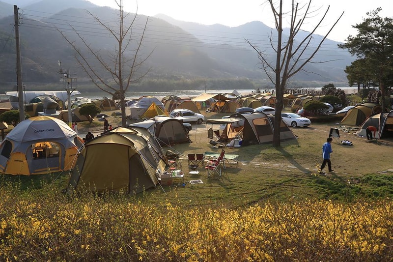 평사리공원 야영장 시설 사진 7