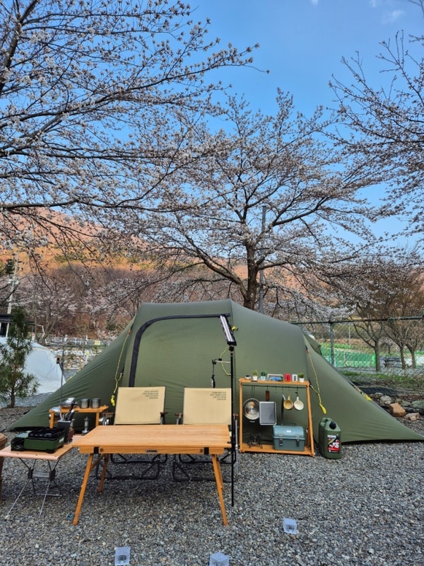 [캠핑일기#106] 경북 경주.  반딧불이캠핑장