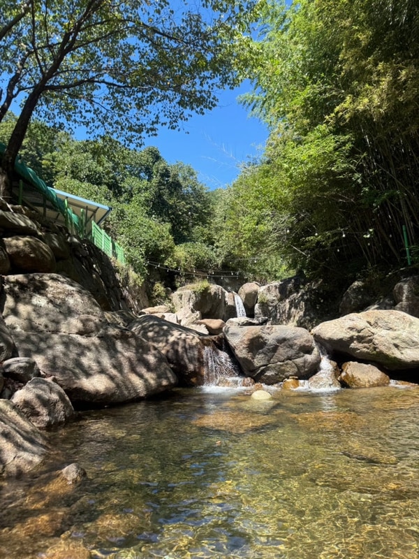 캠핑/ 하동 계곡 캠핑장 "별곰캠핑힐" 당일치기 계곡 낚시 후기