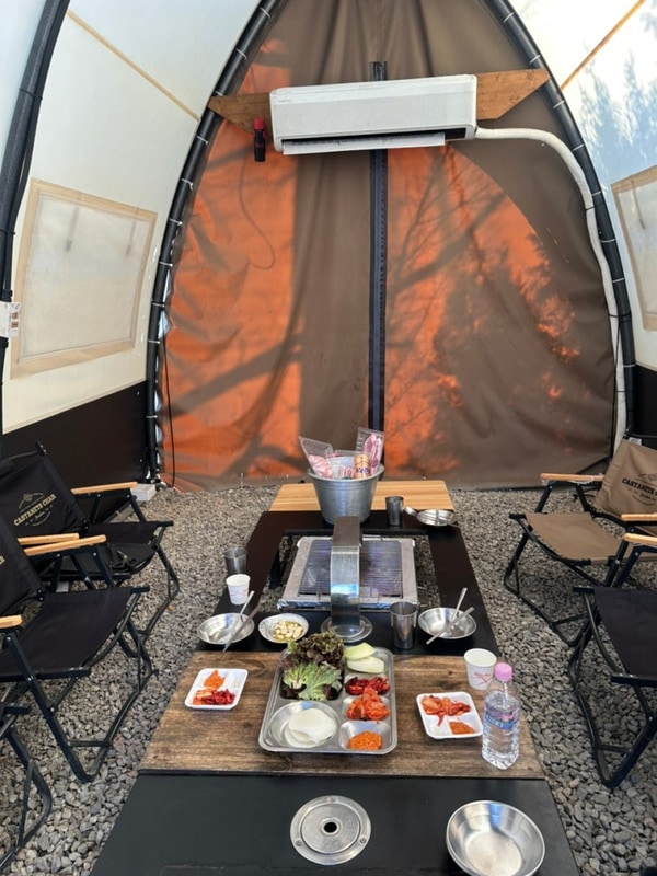 [김포맛집] 행복한체험캠핑장, 만족스러운 당일치기 캠핑장...