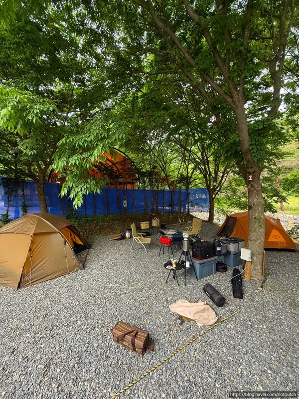 영월 법흥계곡 캠핑오늘 2박3일 캠핑