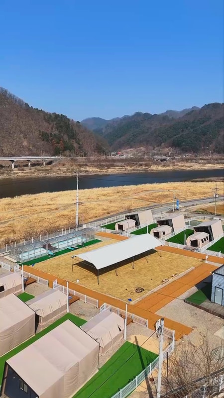 강원도 춘천 펜션 추천... 가성비 애견동반 숙소 그레이스 글램핑