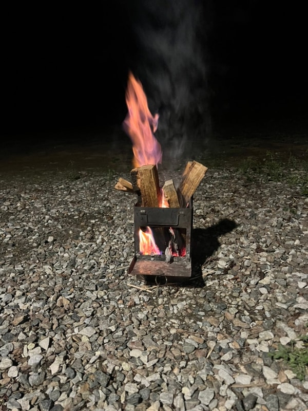 홍천 개암벌용소관광농원 캠핑장 데크8