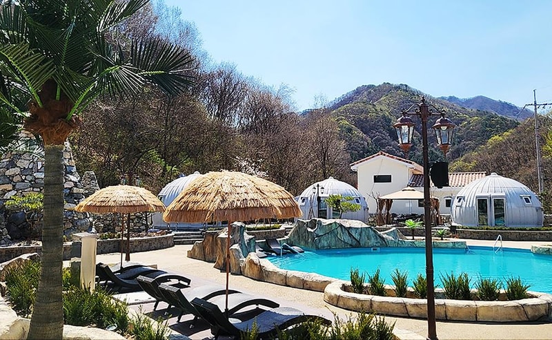 담터오지글램핑 시설 사진 2