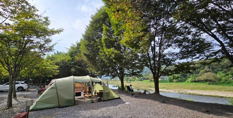 충북 괴산 여행 : 리버뷰 써니밸리오토캠핑장 M3구역 2박3일...