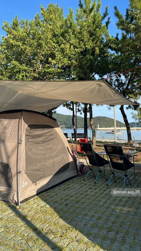 [거제] 구조라항캠핑장 / 거제여행 / 거제도 캠핑장 추천