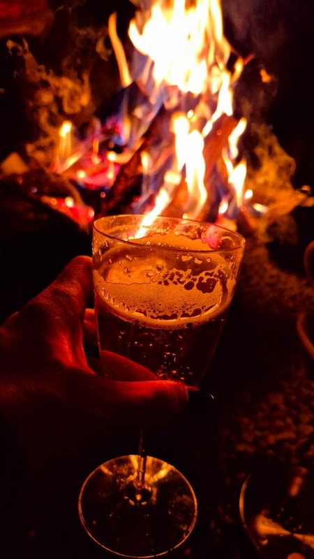 강원도 홍천 신생 캠핑장 오도치에서 크리마스를 캠핏예약...