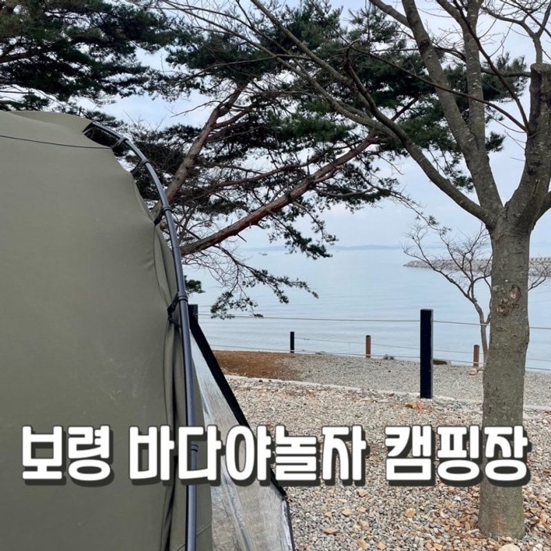 보령 바다야놀자 캠핑장