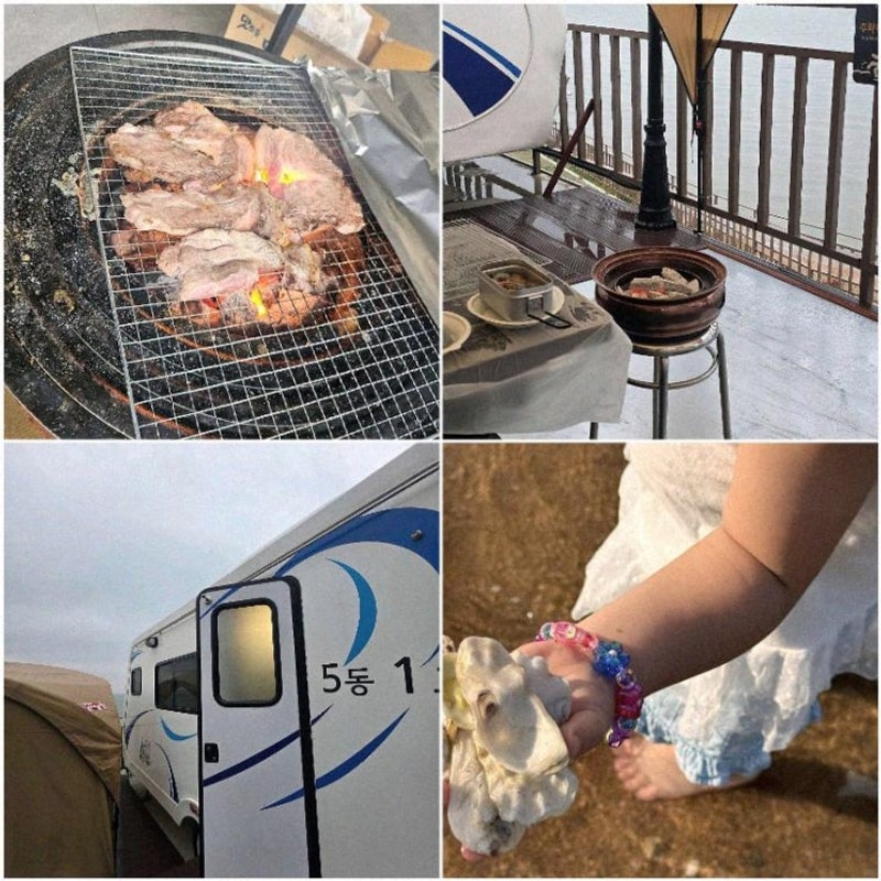 무의도 섬뜰아래에서 즐긴 오션뷰 캠핑&펜션 완전 호강타임