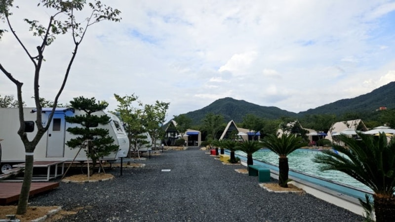 청도 글램핑 캠프스테이 청도, 리조트형 글램핑장에서 즐기는...