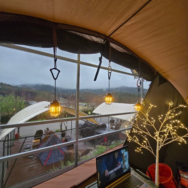 서울 근교 포천 캠핑장 "금동휴양림캠프2" 프리미엄 존 개인...