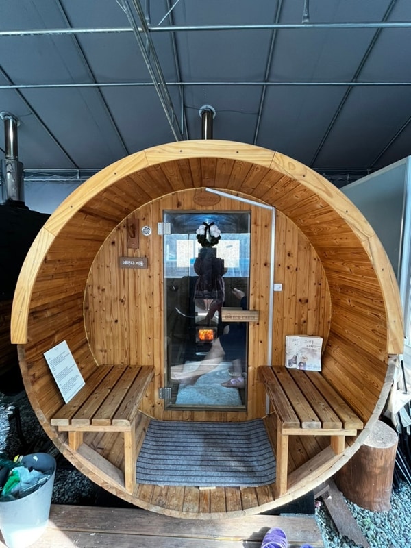 제천 수피아 글램핑 펜션 핀란드식 사우나 후기 추천