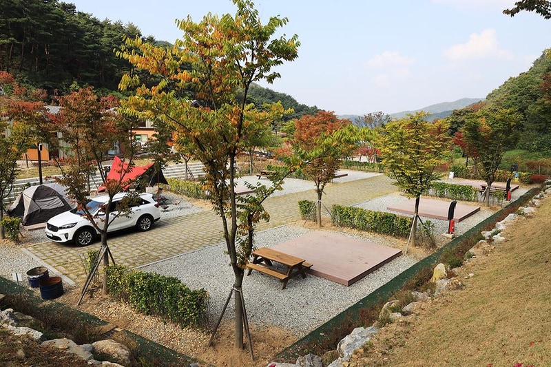 서운산 자연휴양림 자동차야영장 시설 사진 4