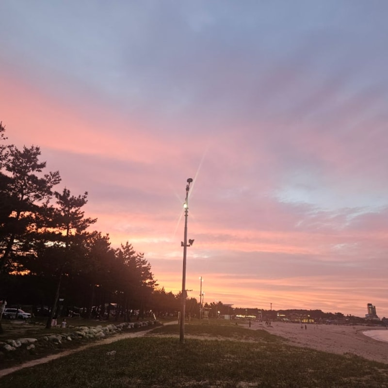 강원도 고성 봉수대 오토캠핑장