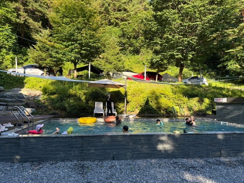 강원도 영월 캠핑장, 여름에도 시원한 '더좋은날n캠핑'