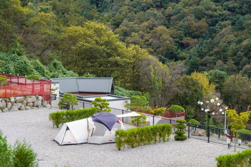 양평 캠핑장 명당 추천 깨끗한 마중마을힐링캠프 10월 D17