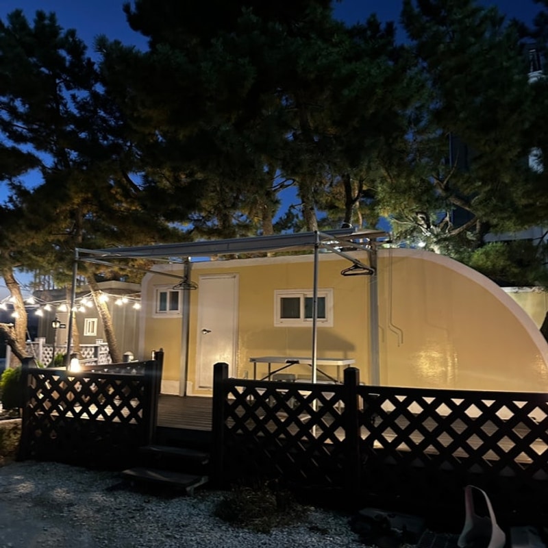 강릉카라반 사천해변 바로 앞 '굿캠핑' 추천