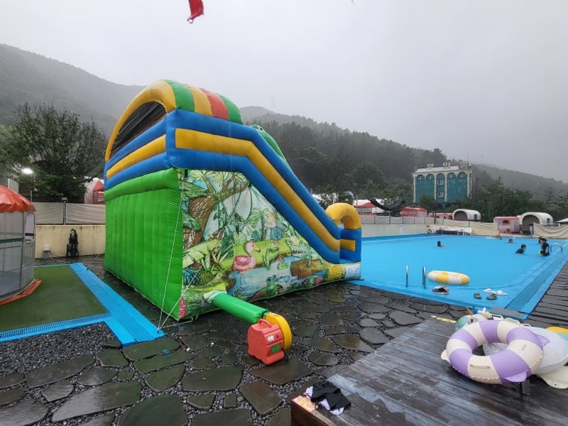 가족 여행지 추천! 고성 옥수 온천 캠핑 랜드 리뷰