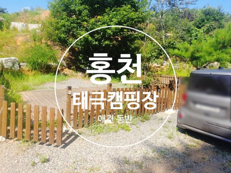 애견동반 강원도 홍천태극 캠핑장