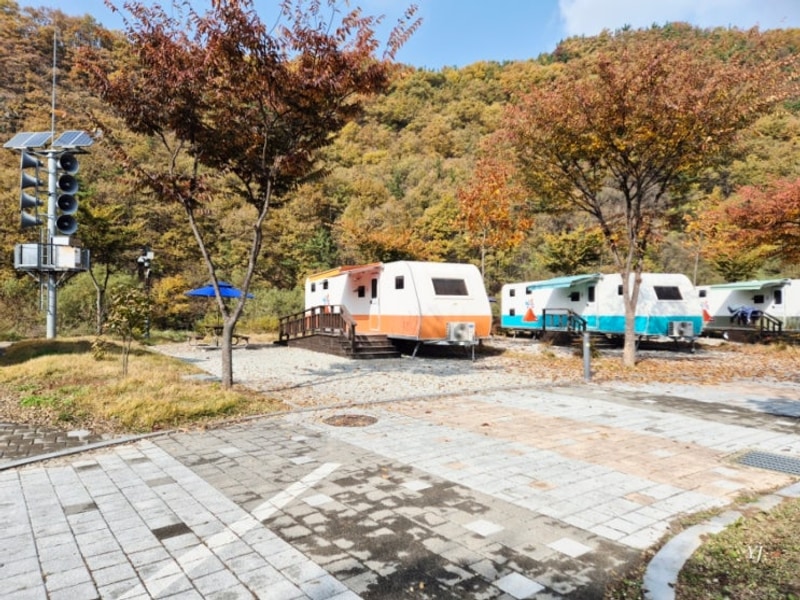 25.11_의성빙계얼음골 야영장, 카라반이용