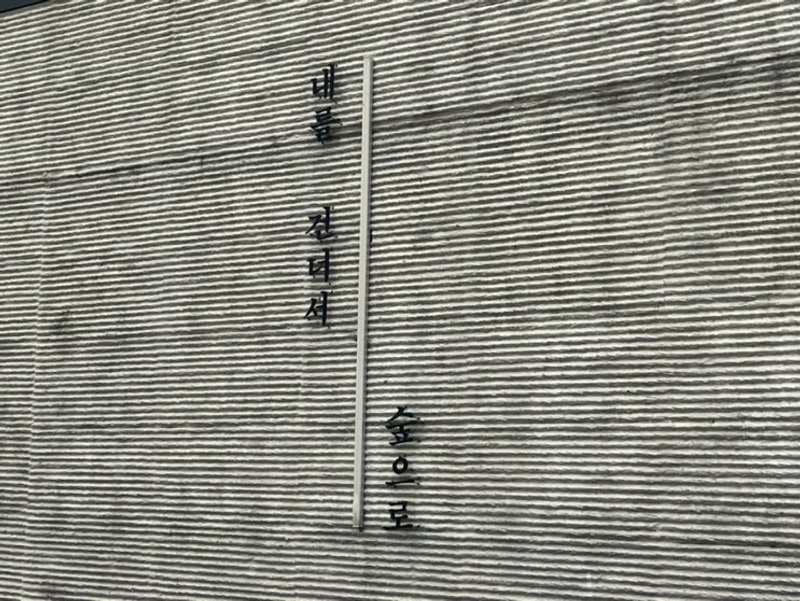 ［청도 캠핑장］내를 건너서 숲으로 오토캠핑장