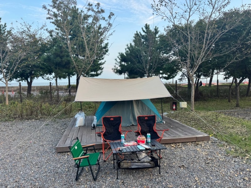 바다 근처에서 즐기는 캠핑! 영종씨사이드캠핑장 방문기