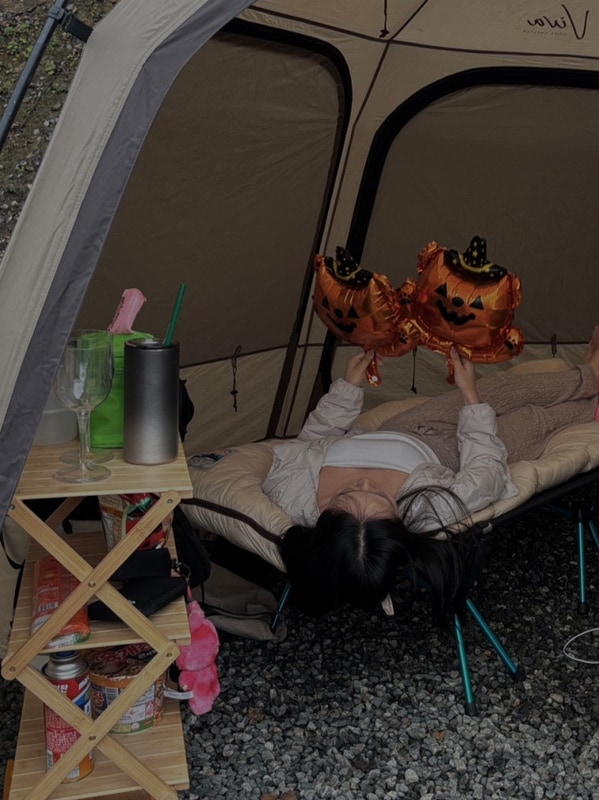 Camping record ep.15 가을날 충주, 퀸스타운 캠핑장