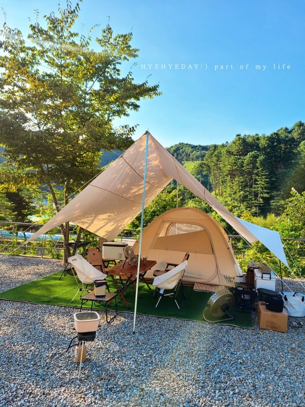 청주 낭추골캠핑장 1박2일