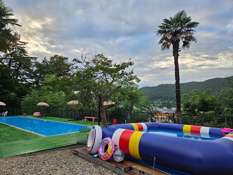 통영 편백숲길관광농원 캠핑장 시설 사진 6