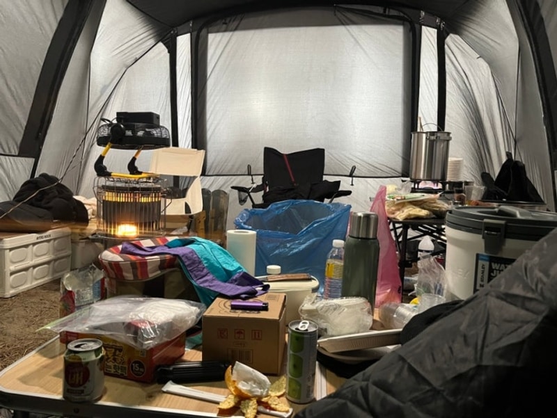 [캠핑일상] 서천 솔내음 야영장에서의 겨울캠핑...