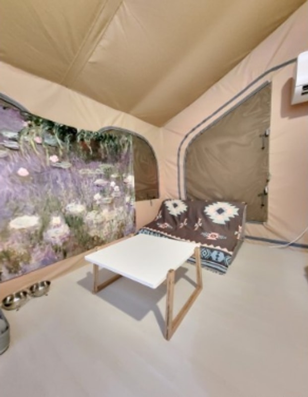 바닷가 인근 서산애견글램핑 서산펫앤트리펜션 소개