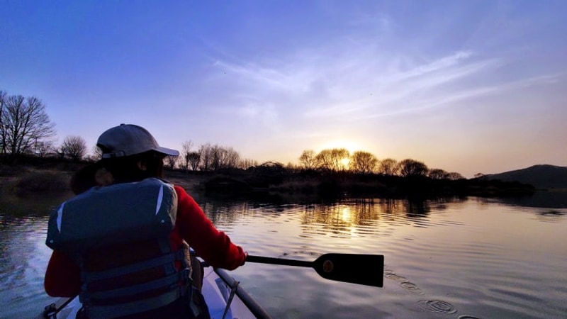 카누잉[충주] - 목계솔밭캠핑장, 부부캠
