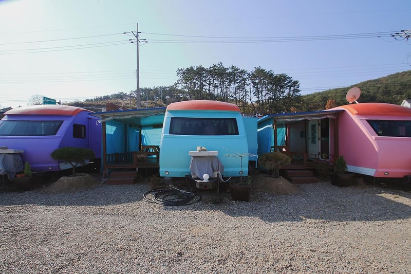 푸른고래 카라반 캠핑 시설 사진 8