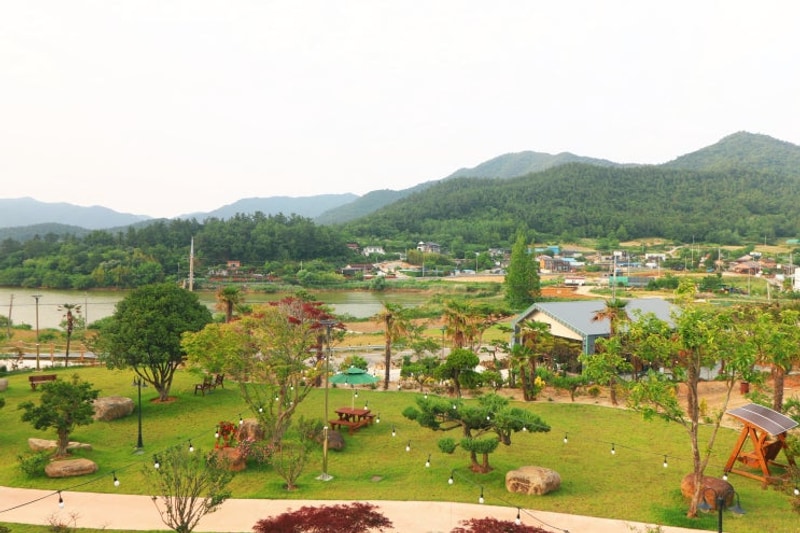 전남 해남 가볼만한곳 뷰가 좋은 해남 캠핑 휴정원글램핑